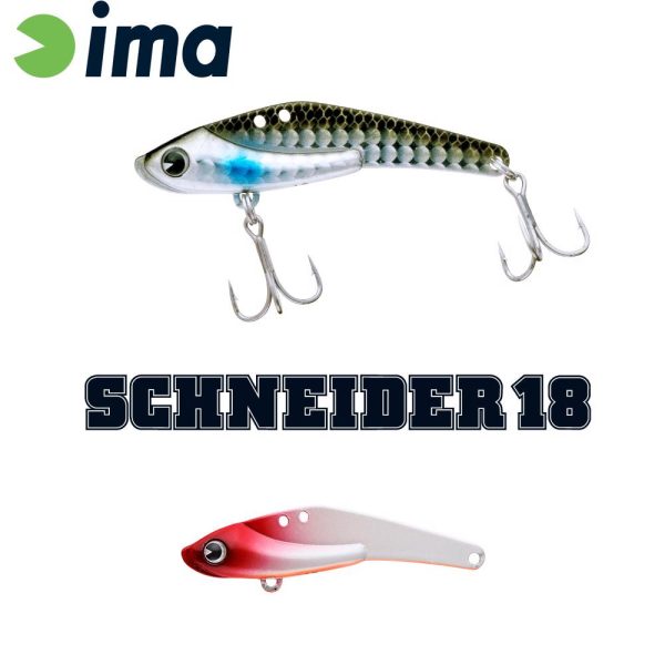 IMA SCHNEIDER 18 68mm 18gr 017 Red Head Pearl OB