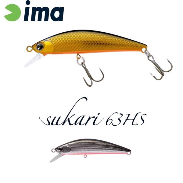 IMA SUKARI 63HS 63mm 8gr 006 Silver Back