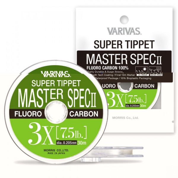 VARIVAS SUPER TIPPET MASTER SPEC ll FLUORO 0X 25m 0.285mm 14.8lb