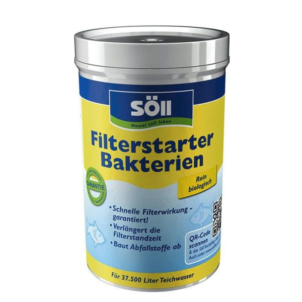 Söll Filterstarter Bacteria 250 g - Szűrőindító baktérium