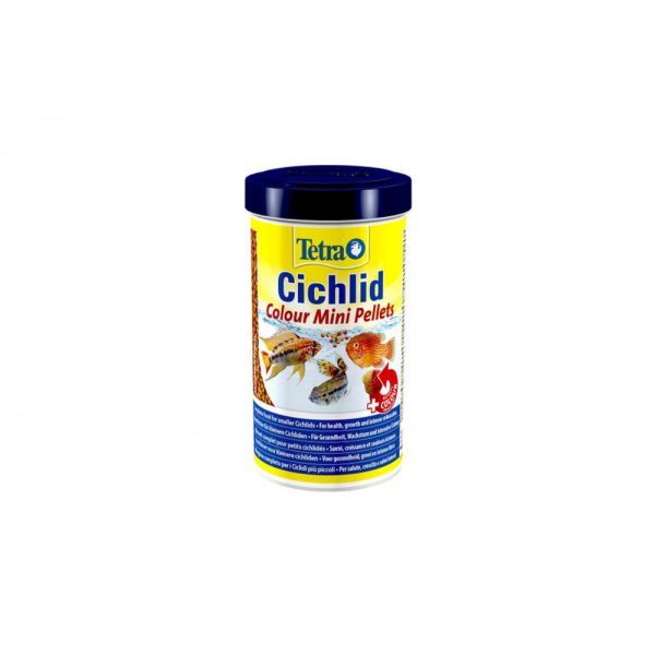 Tetra Cichlid Colour Mini Pellets 500 ml