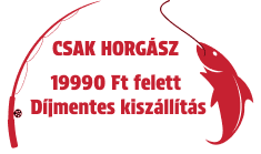 Ingyenes kiszállítás 19990 Ft felett - csak HORGÁSZ